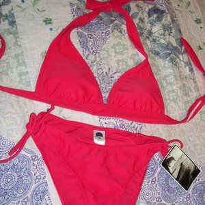 NWT Women XS bright pink swimsuit - Island World